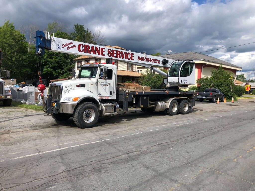 Providing Crane Services Sullivan County Cranes